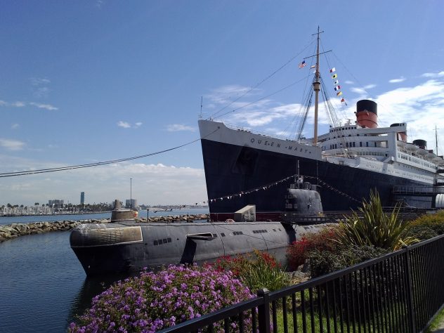 RMS Queen Mary Russian submarine