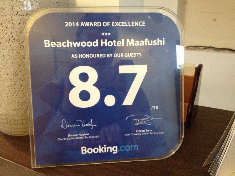 Beachwood hotel Maafushi Maldives
