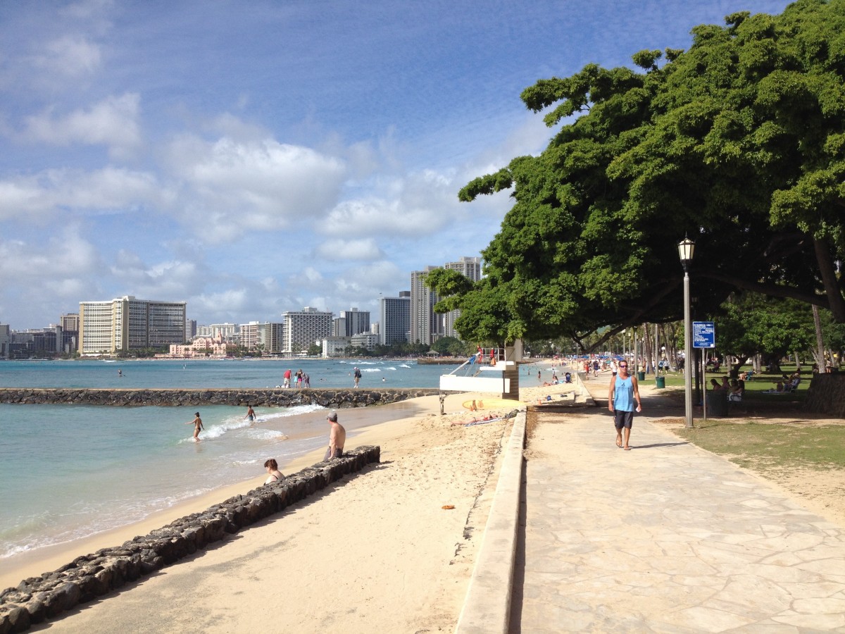 Pláž Waikiki