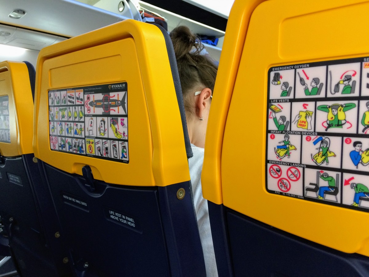 nový interiér ryanair