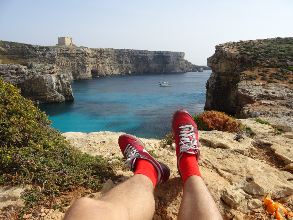 Modrá lagúna na Malte