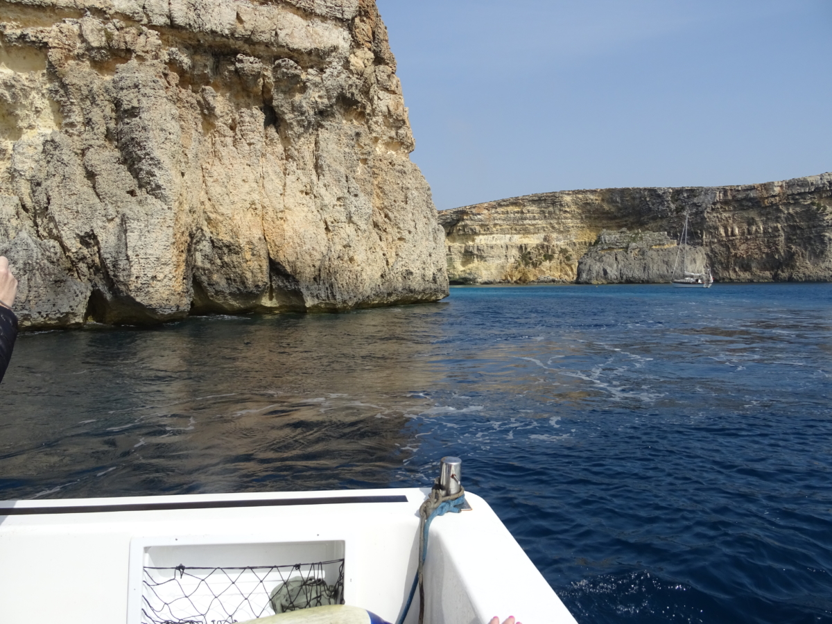 Modrá lagúna na Malte