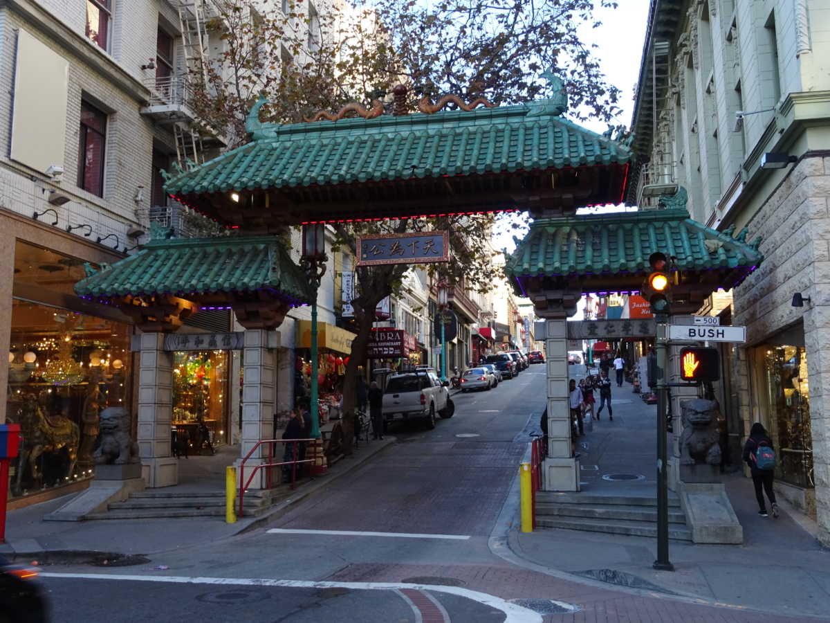 čínska štvrť v san franciscu