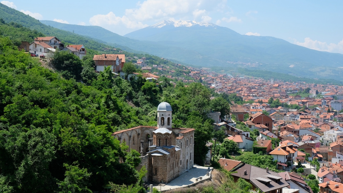 Mesto Prizren v Kosove