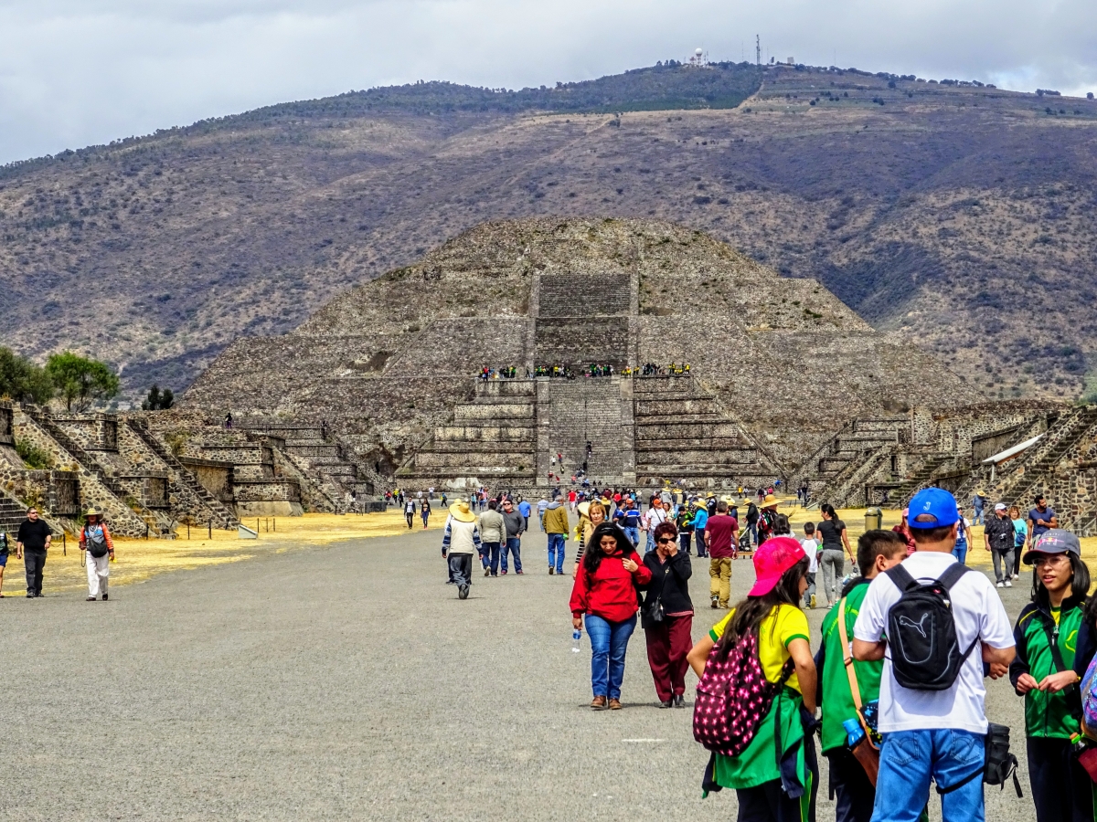 teotihuacan v mexiku