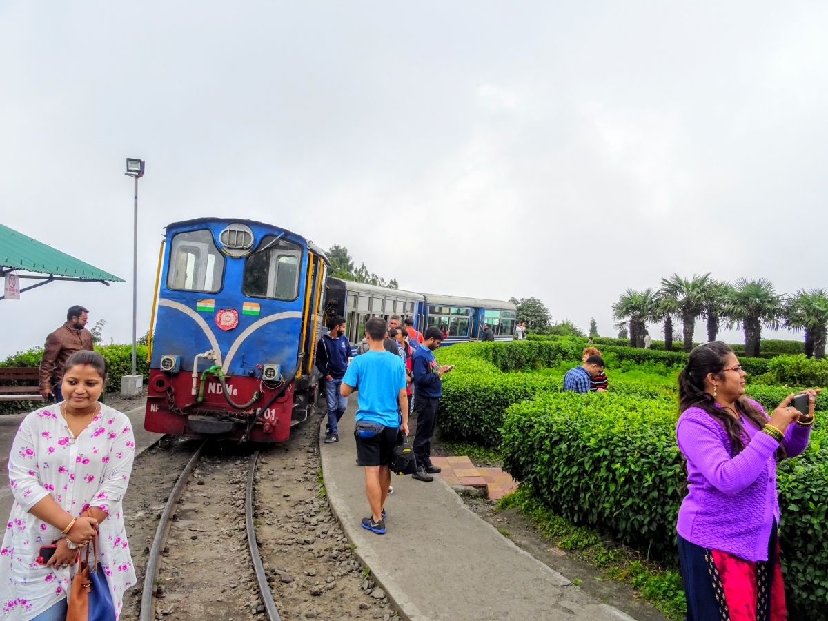 Himalájska železnica v Darjeelingu