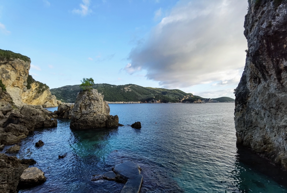 Výhľad z reštaurácie La Grotta