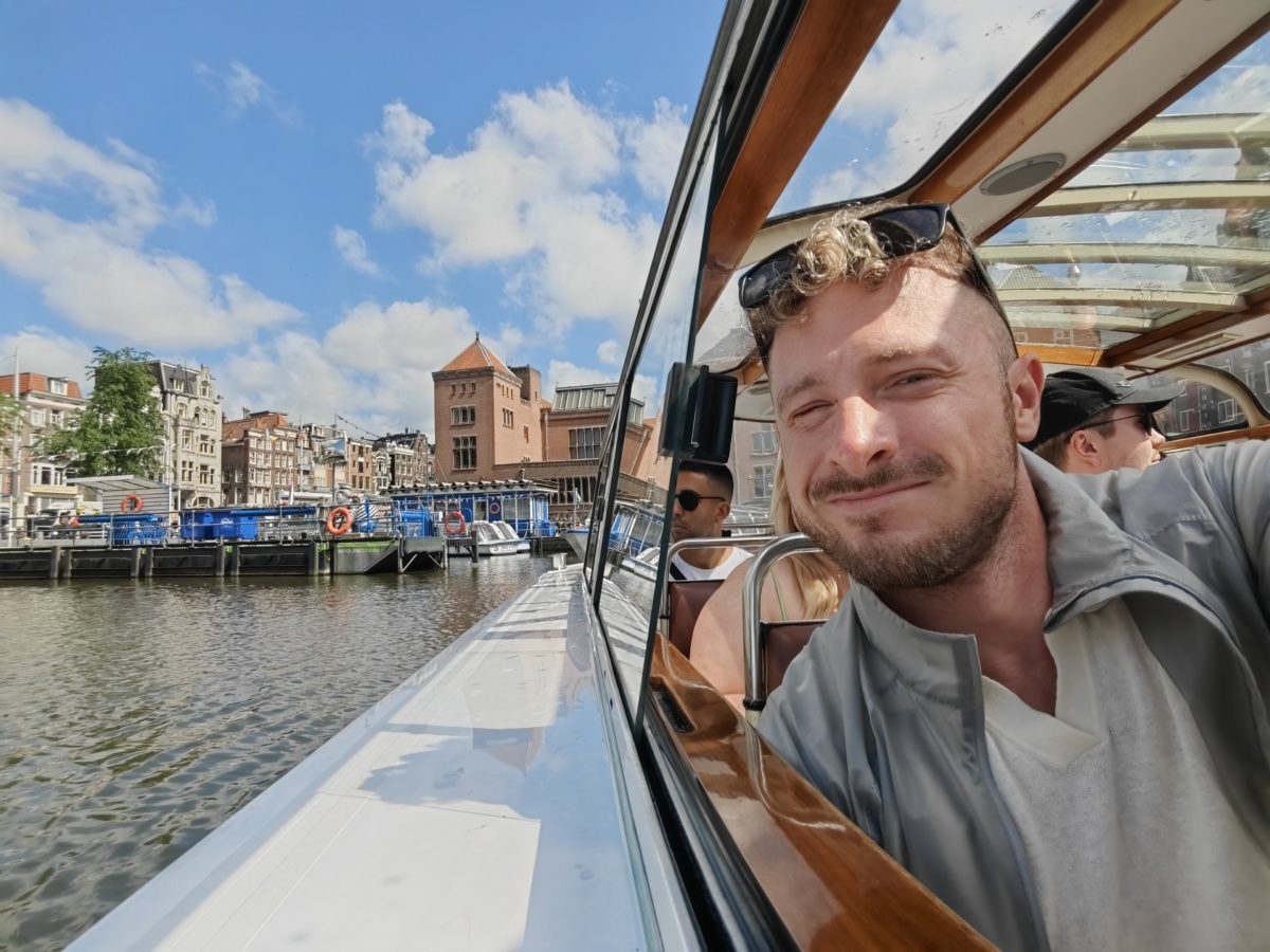 Výlet loďou po Amsterdame