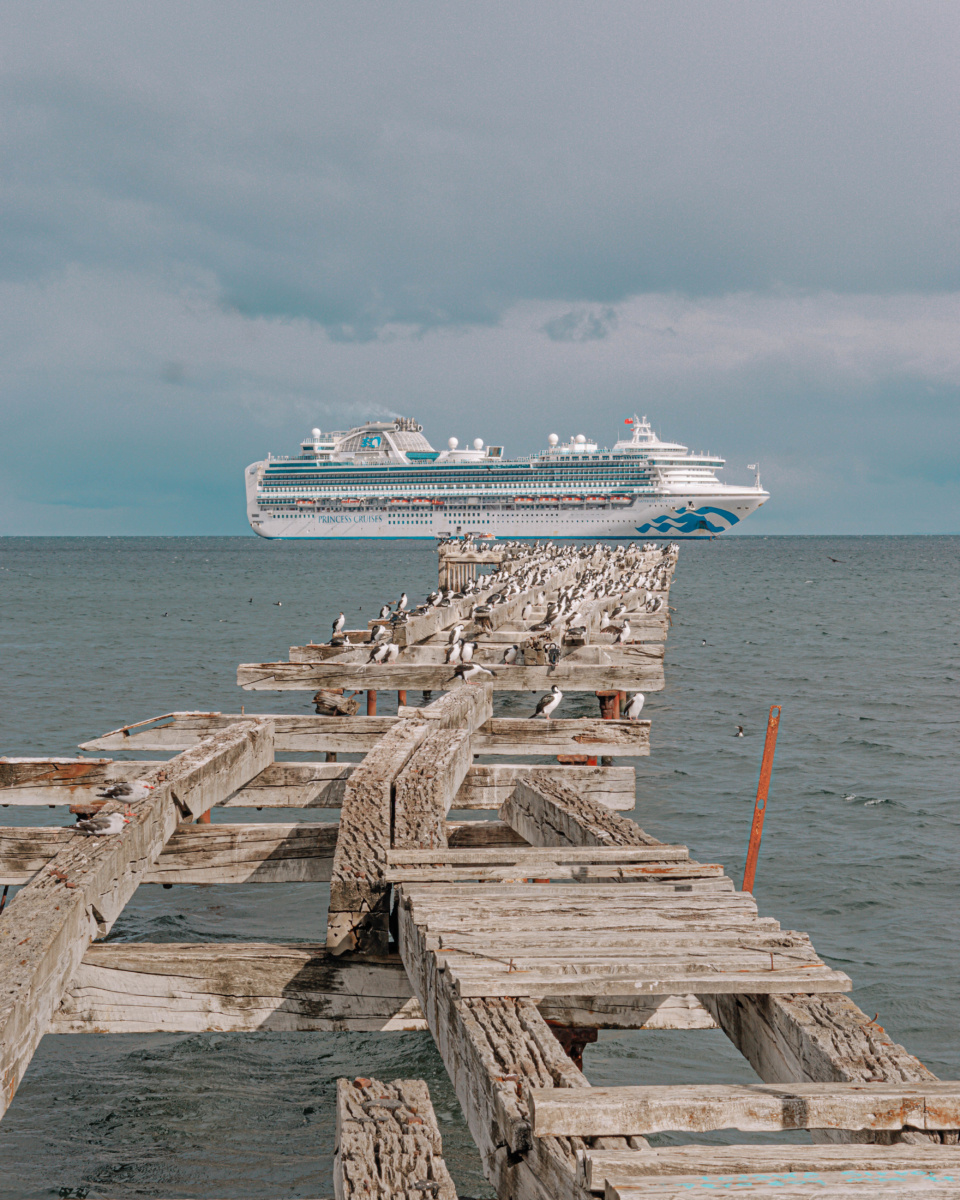 Muelle de carga, Punta Arenas